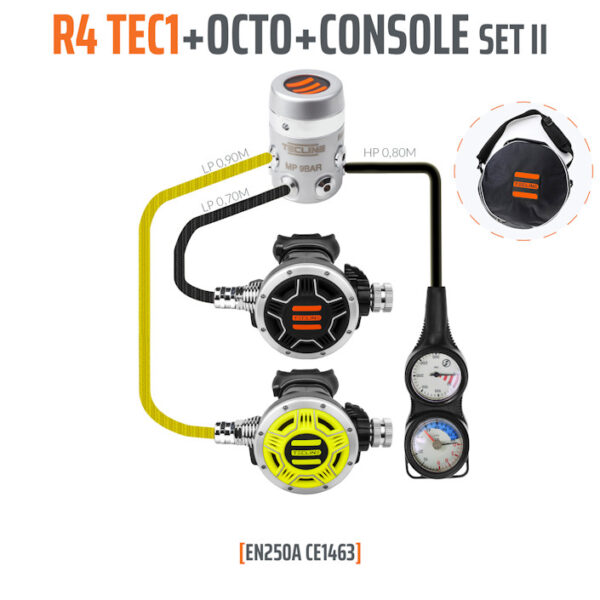 10003-8 - Regulator R4 TEC1 Set II with Octo and 2 Elements Console - EN250A