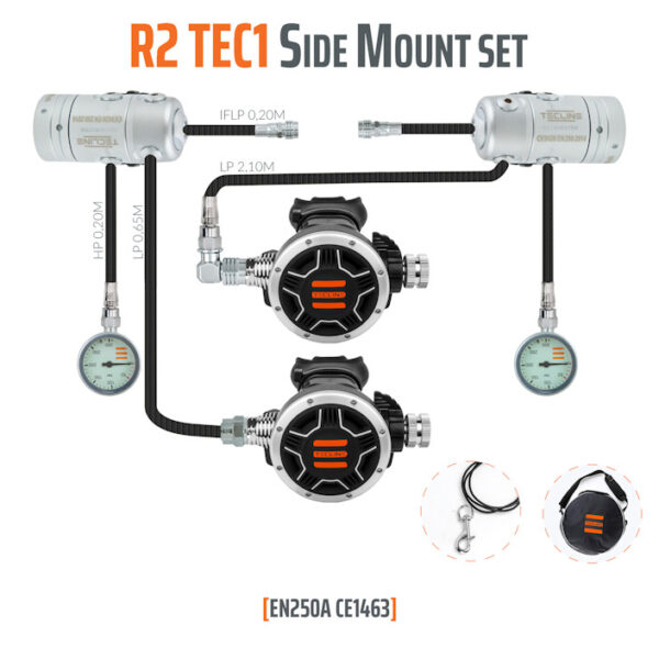 10005-4 - Regulator R2 TEC1 Side Mount Set - EN250A