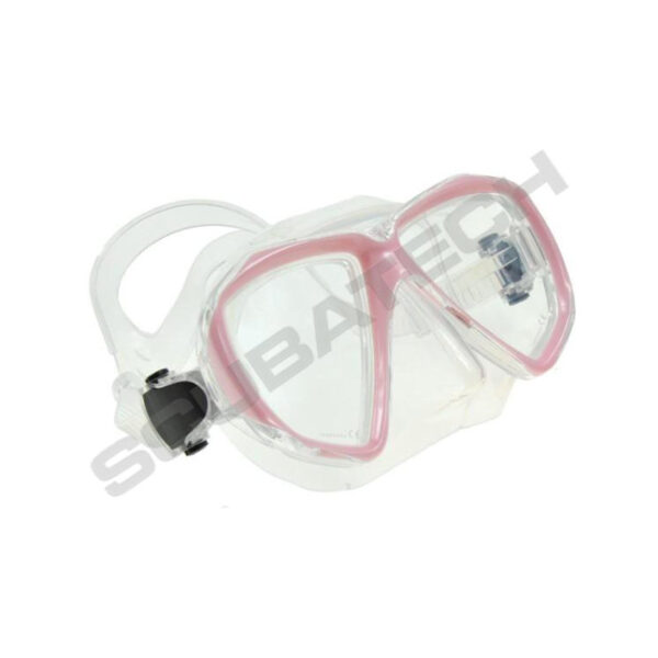 Mask Viper Clear Silicone Pink Frame