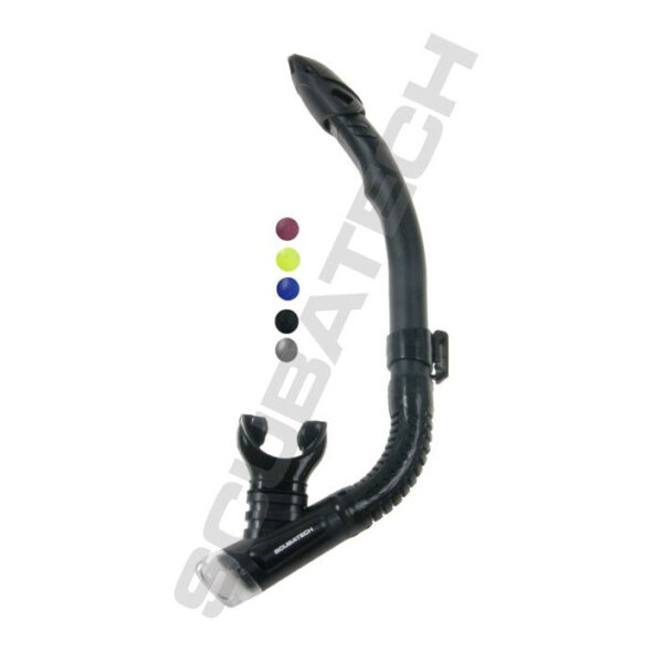 Snorkel SK 09 With Valve With Freetop - Black