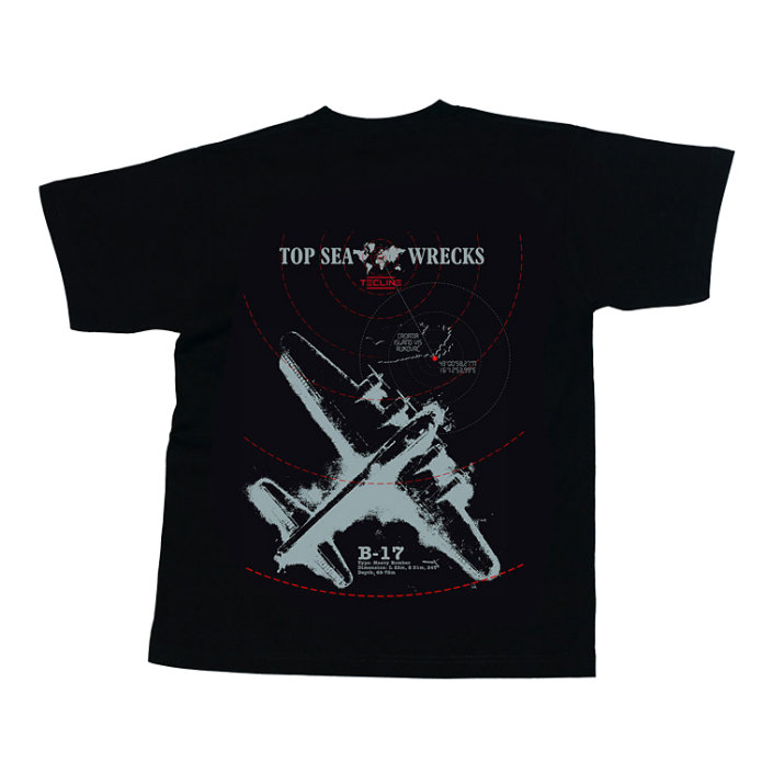 T-Shirt Tecline B-17 Black