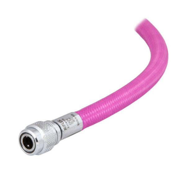 XTR pink inflator hose