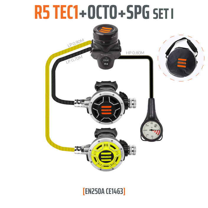 10007-1 - Regulator R5 TEC1 Set I with Octo and SPG - EN250A