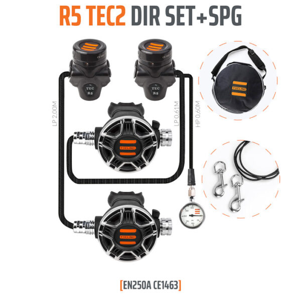 T15320 - Regulator R5 TEC2 DIR Set with SPG - EN250A
