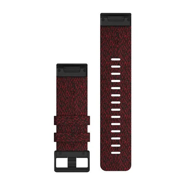 QuickFit 26 Watch Bands - Heathered Red Nylon
